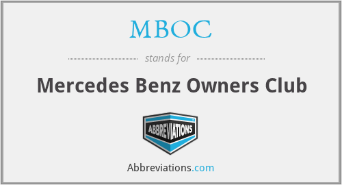 MBOC - Mercedes Benz Owners Club