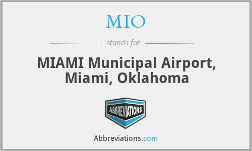 MIO - MIAMI Municipal Airport, Miami, Oklahoma