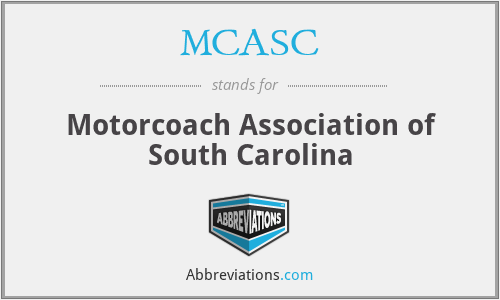 MCASC - Motorcoach Association of South Carolina