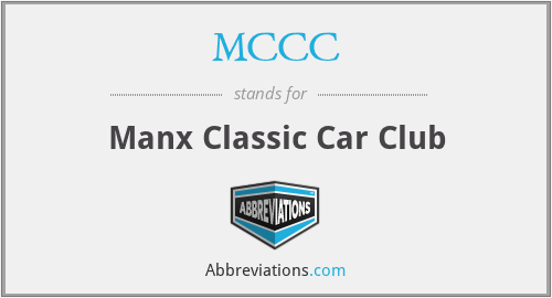 MCCC - Manx Classic Car Club