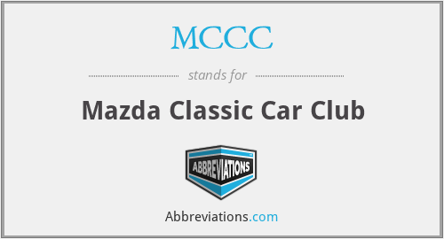 MCCC - Mazda Classic Car Club