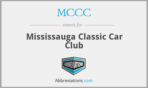 MCCC - Mississauga Classic Car Club