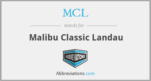 MCL - Malibu Classic Landau