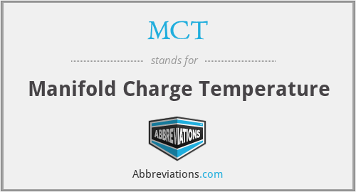 MCT - Manifold Charge Temperature