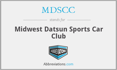 MDSCC - Midwest Datsun Sports Car Club