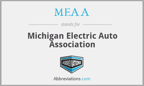 MEAA - Michigan Electric Auto Association
