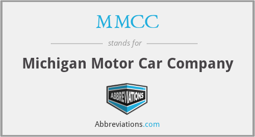 MMCC - Michigan Motor Car Company