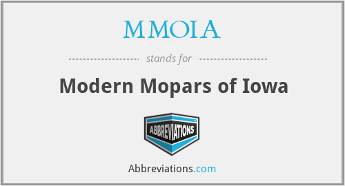 MMOIA - Modern Mopars of Iowa