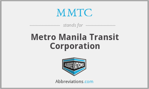 MMTC - Metro Manila Transit Corporation