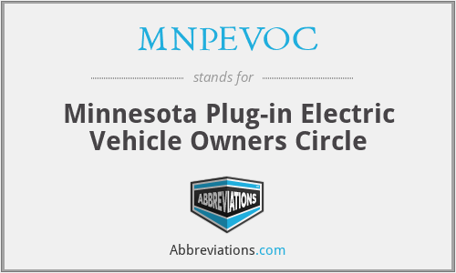 MNPEVOC - Minnesota Plug-in Electric Vehicle Owners Circle