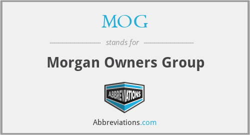 MOG - Morgan Owners Group