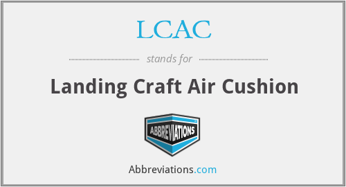 LCAC - Landing Craft Air Cushion