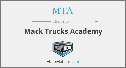 MTA - Mack Trucks Academy