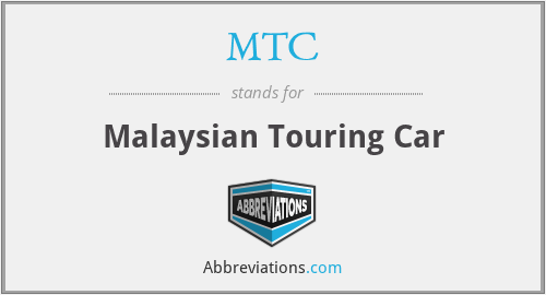 MTC - Malaysian Touring Car