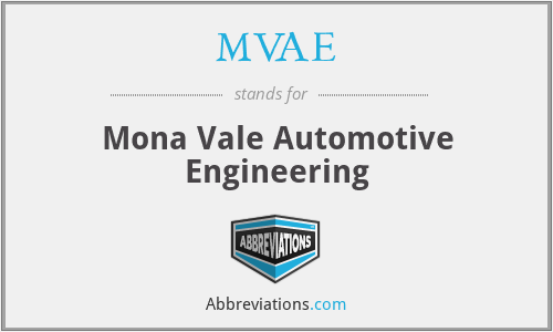 MVAE - Mona Vale Automotive Engineering