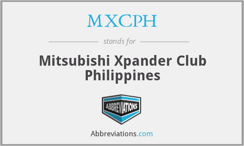 MXCPH - Mitsubishi Xpander Club Philippines