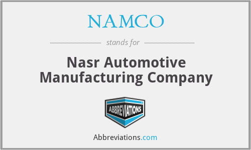 NAMCO - Nasr Automotive Manufacturing Company