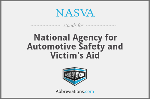 NASVA - National Agency for Automotive Safety and Victim's Aid