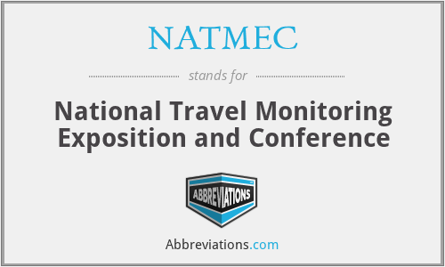 NATMEC - National Travel Monitoring Exposition and Conference