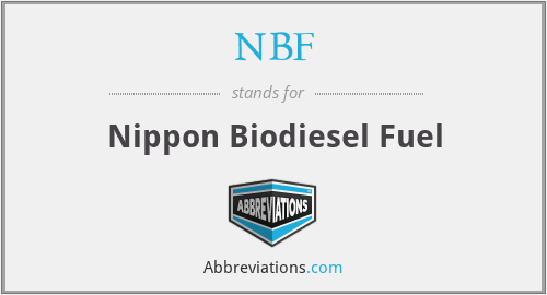 NBF - Nippon Biodiesel Fuel