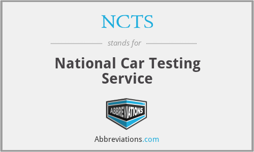 NCTS - National Car Testing Service