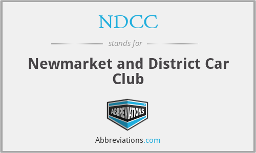 NDCC - Newmarket and District Car Club