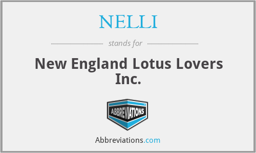 NELLI - New England Lotus Lovers Inc.