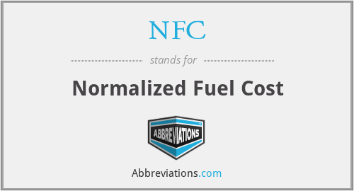 NFC - Normalized Fuel Cost