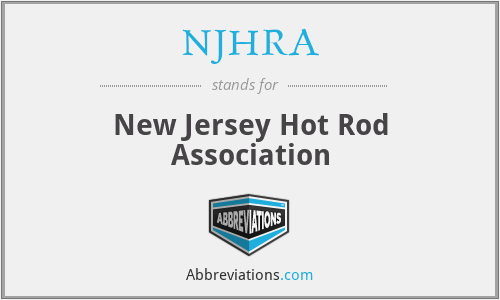 NJHRA - New Jersey Hot Rod Association