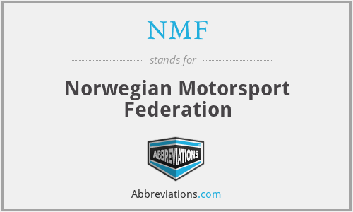 NMF - Norwegian Motorsport Federation