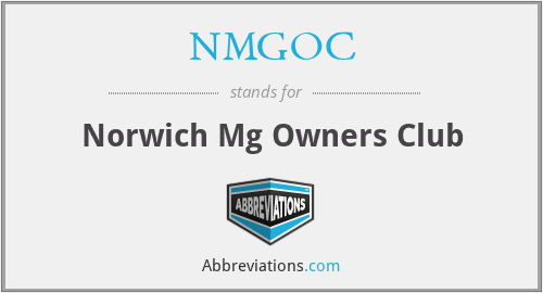 NMGOC - Norwich Mg Owners Club