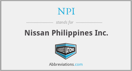 NPI - Nissan Philippines Inc.