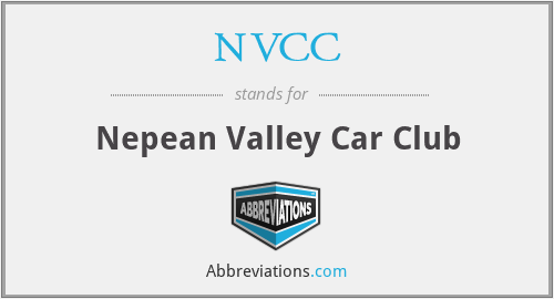 NVCC - Nepean Valley Car Club