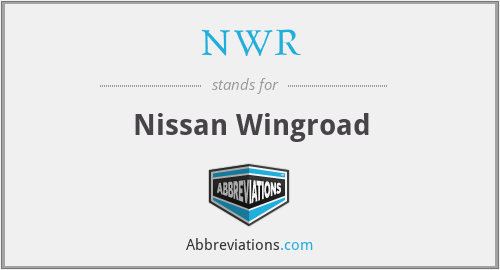 NWR - Nissan Wingroad