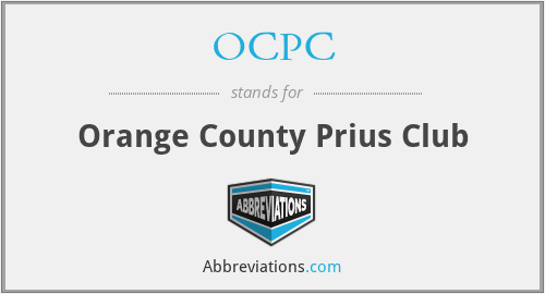 OCPC - Orange County Prius Club