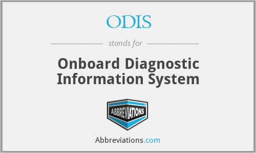 ODIS - Onboard Diagnostic Information System