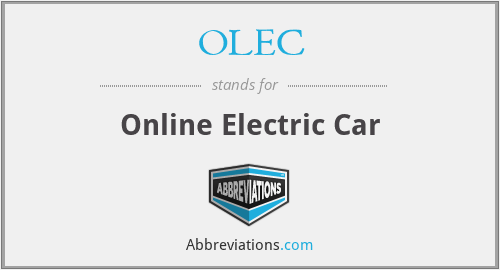 OLEC - Online Electric Car