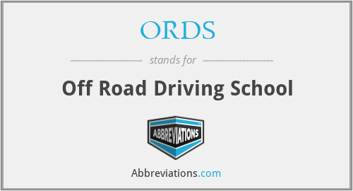 ORDS - Off Road Driving School