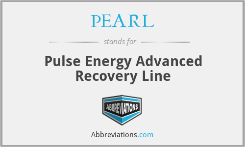 PEARL - Pulse Energy Advanced Recovery Line