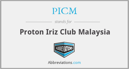 PICM - Proton Iriz Club Malaysia
