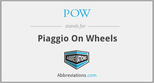 POW - Piaggio On Wheels