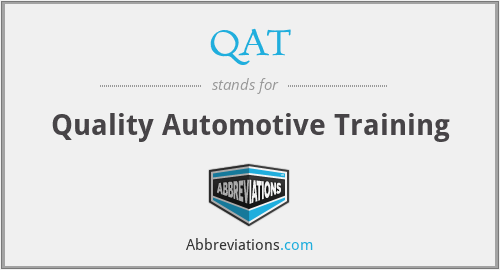 QAT - Quality Automotive Training
