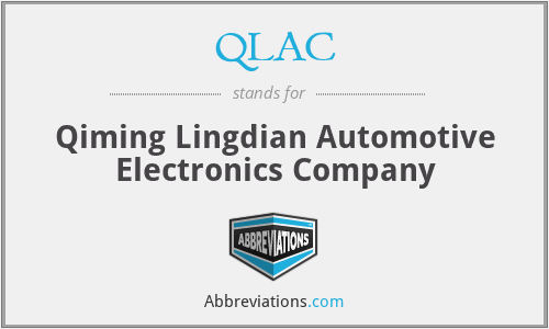 QLAC - Qiming Lingdian Automotive Electronics Company