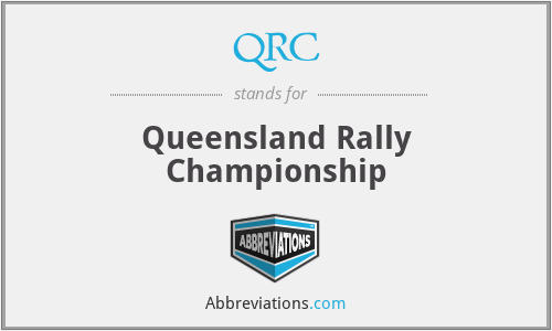 QRC - Queensland Rally Championship