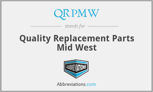 QRPMW - Quality Replacement Parts Mid West