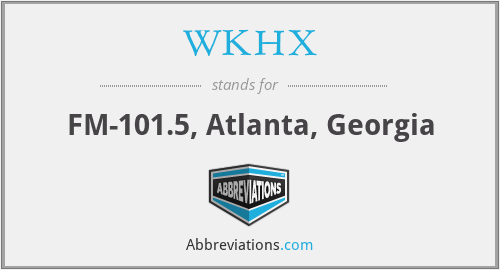 WKHX - FM-101.5, Atlanta, Georgia