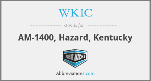 WKIC - AM-1400, Hazard, Kentucky