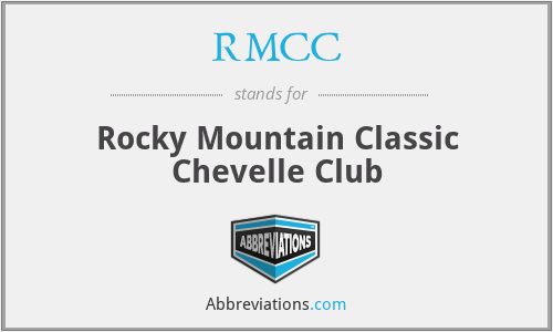 RMCC - Rocky Mountain Classic Chevelle Club