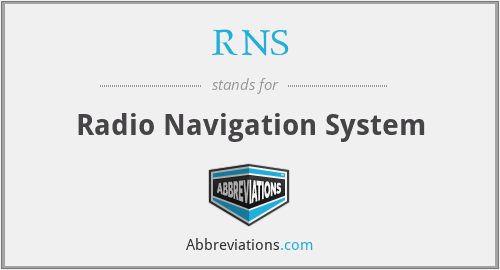 RNS - Radio Navigation System