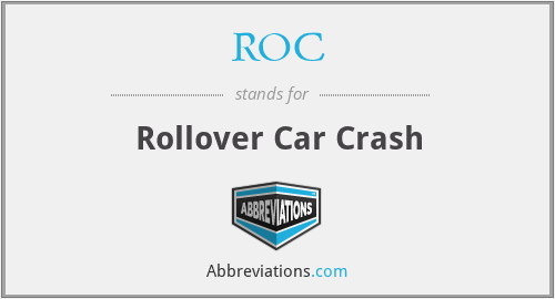 ROC - Rollover Car Crash